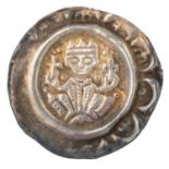 Donauwörth, königliche Münzstätte - Brakteat , Kaiser Heinrich VI., (1190 - 1197),