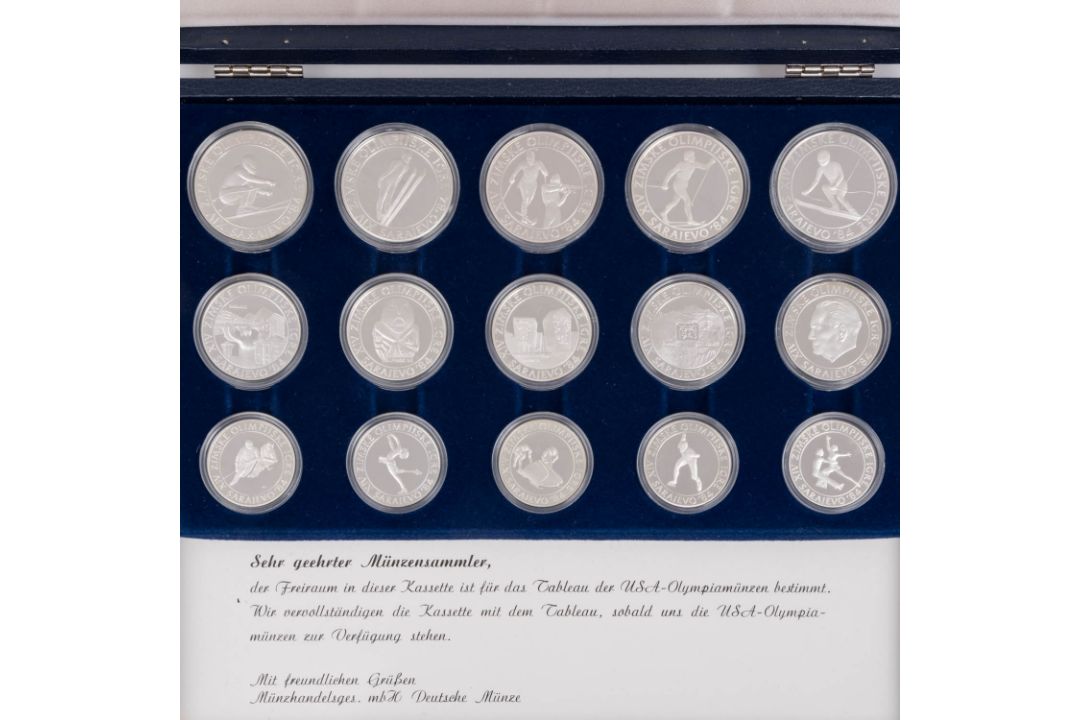 Olympische Spiele/SIlBER und GOLD Set 1983/1984, - Bild 4 aus 7