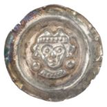 Bistum Augsburg - Brakteat , Hartmann II. von Dillingen (1250-1285),