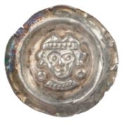 Bistum Augsburg - Brakteat , Hartmann II. von Dillingen (1250-1285),