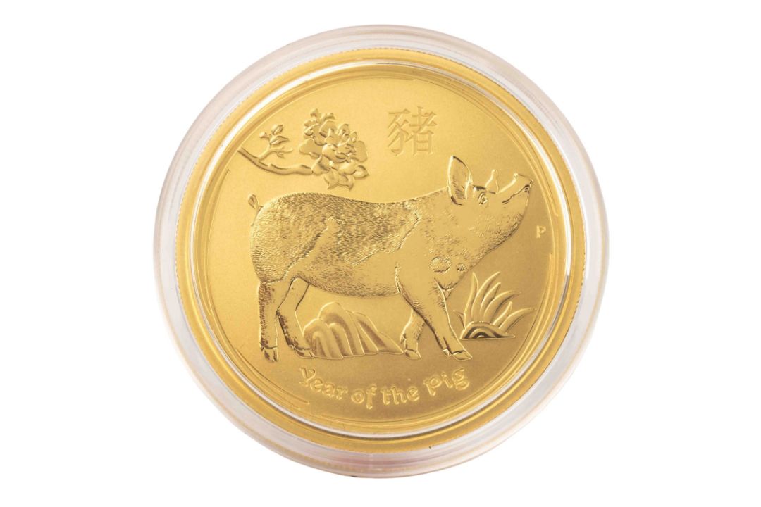 Australien/GOLD – 100 Dollars 2019, „Year of the Pig“, - Bild 1 aus 2
