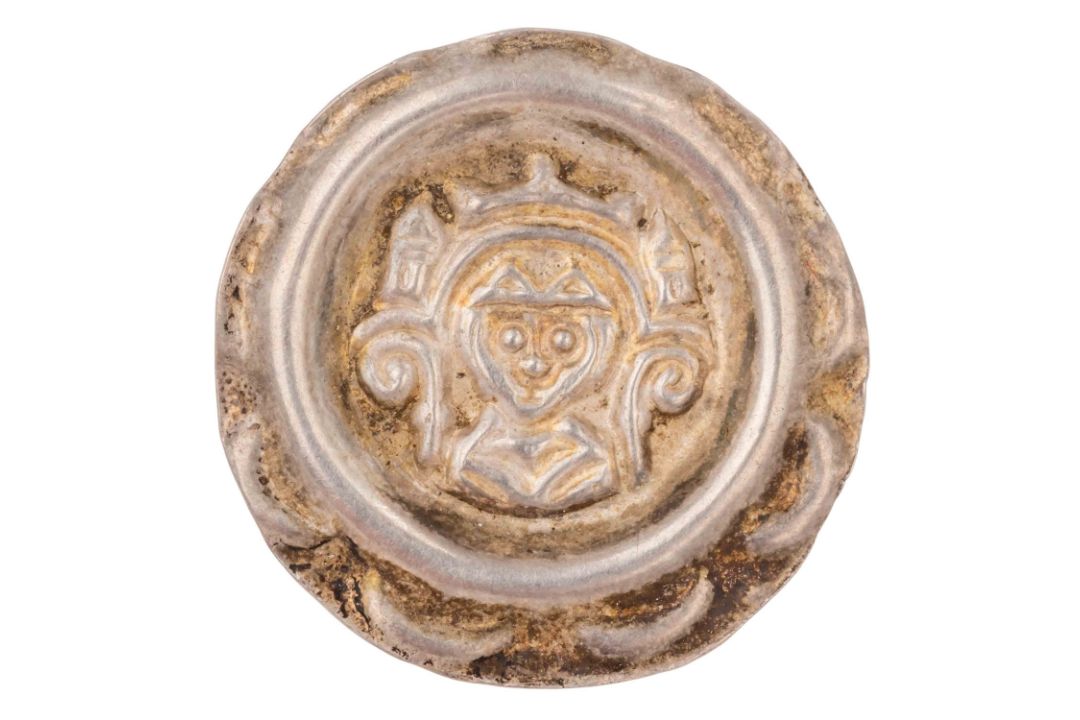 Bistum Augsburg - Brakteat, Hartmann von Dillingen (1250-1286), - Bild 1 aus 2