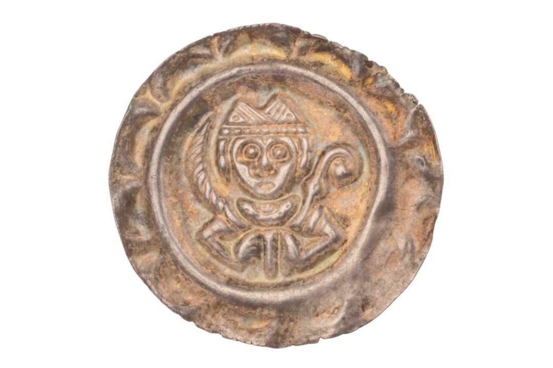 Bistum Augsburg - Brakteat, Hartwig II. von Hirnheim, 1202-1208,  - Bild 1 aus 2