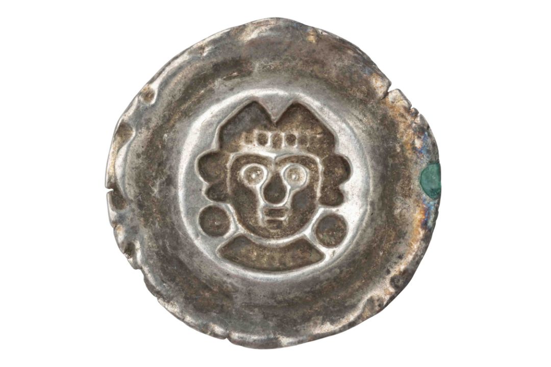 Bistum Augsburg - Brakteat , Hartmann II. von Dillingen (1250-1285), - Bild 2 aus 2