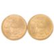 2 x Iran / Gold - 1 Pahlewi 1942-1949/ Teheran, Persischer Löwe, - Bild 2 aus 2