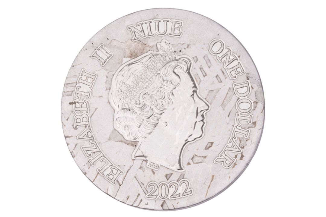 Niue – 1 Dollar „Aletai Meteorite“ 2022 - Bild 2 aus 3