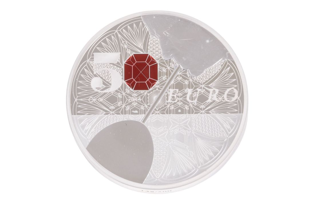 Frankreich /SILBER - 50 EURO 'Baccarat', 5 Unzen 2014  - Bild 1 aus 4