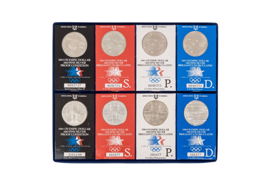 Olympische Spiele/SIlBER und GOLD Set 1983/1984, - Bild 2 aus 7