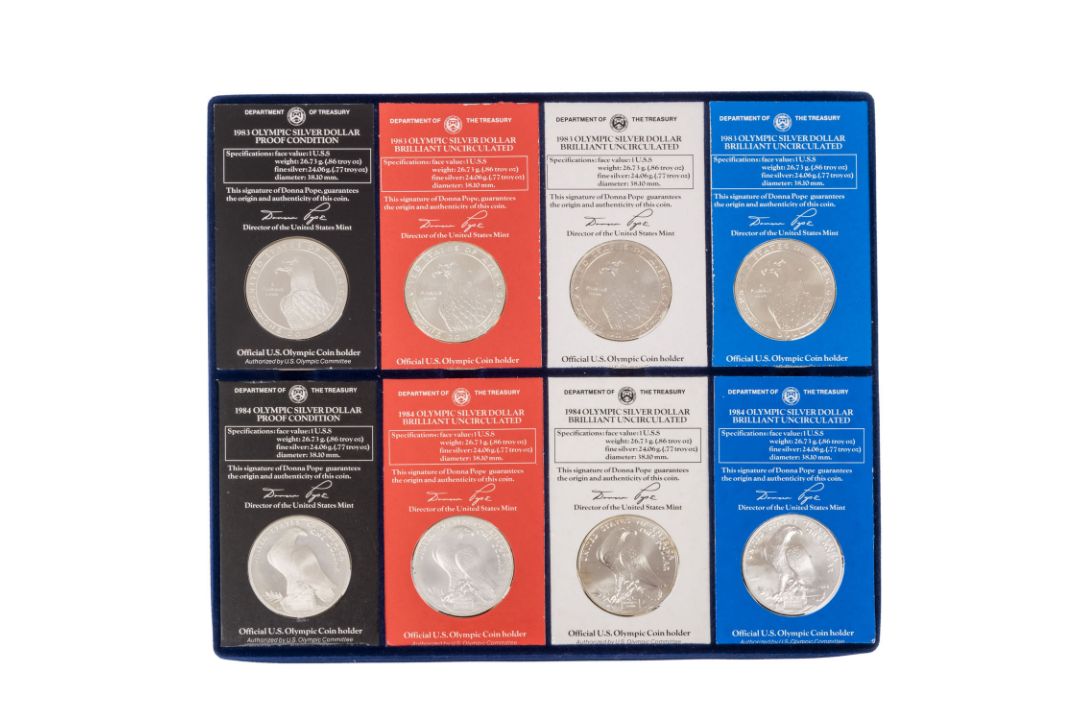 Olympische Spiele/SIlBER und GOLD Set 1983/1984, - Bild 3 aus 7