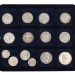 Altdeutschland – Deutsches Reich 1933/45 – kleine Sammlung in Holzetui,
