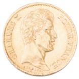 Frankreich - Charles X. (1824-1830) 40 Francs 1830-A