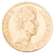 Frankreich - Charles X. (1824-1830) 40 Francs 1830-A