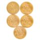 Großbritannien/GOLDlot- 5x 1 Sovereign,  - Bild 1 aus 2