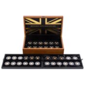 Solomon Islands /GOLD – 35 Jahre Britannia, 35 × 10 $ 2022 à 1/100 Unze