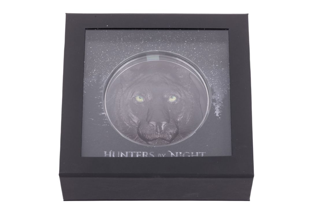 Republik Palau /SILBER – 500 g Feinsilber, 25 $ „Black Panther“ 2022 - Bild 3 aus 3