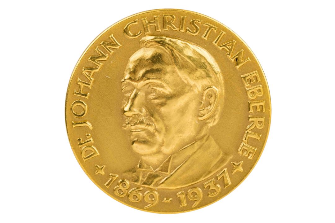 GOLDmedaille, "Dr. Johann Christian Eberle // 1869 - 1937",  - Bild 2 aus 3
