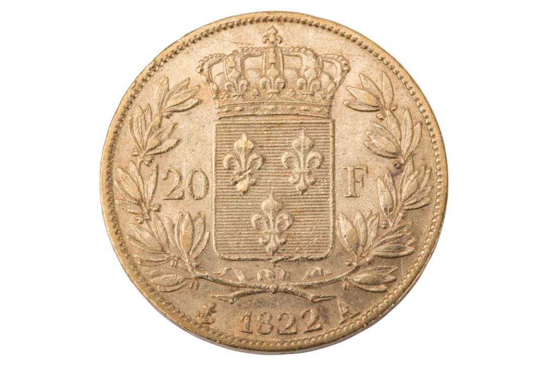 Frankreich - Ludwig XIII. (1815-1824) 20 Francs 1822-A  - Bild 2 aus 3