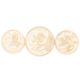 3 x China in Gold -  - Bild 2 aus 2