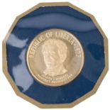 Liberia/GOLD - 100 Dollar 1977,