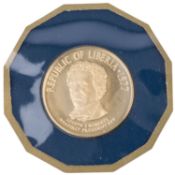 Liberia/GOLD - 100 Dollar 1977,