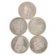 BRD Top Five – 5 x 5 DM Gedenkprägungen 1952-1964, - Bild 1 aus 2