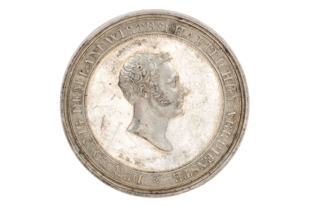 Württemberg – Prämienmedaille des landwirtschaftlichen Vereins,  - Bild 1 aus 2