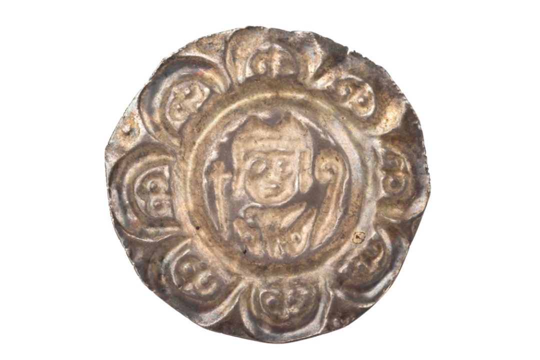 Bistum Augsburg - Brakteat, Hartwig II. von Hirnheim (1202 - 1208), - Bild 2 aus 2