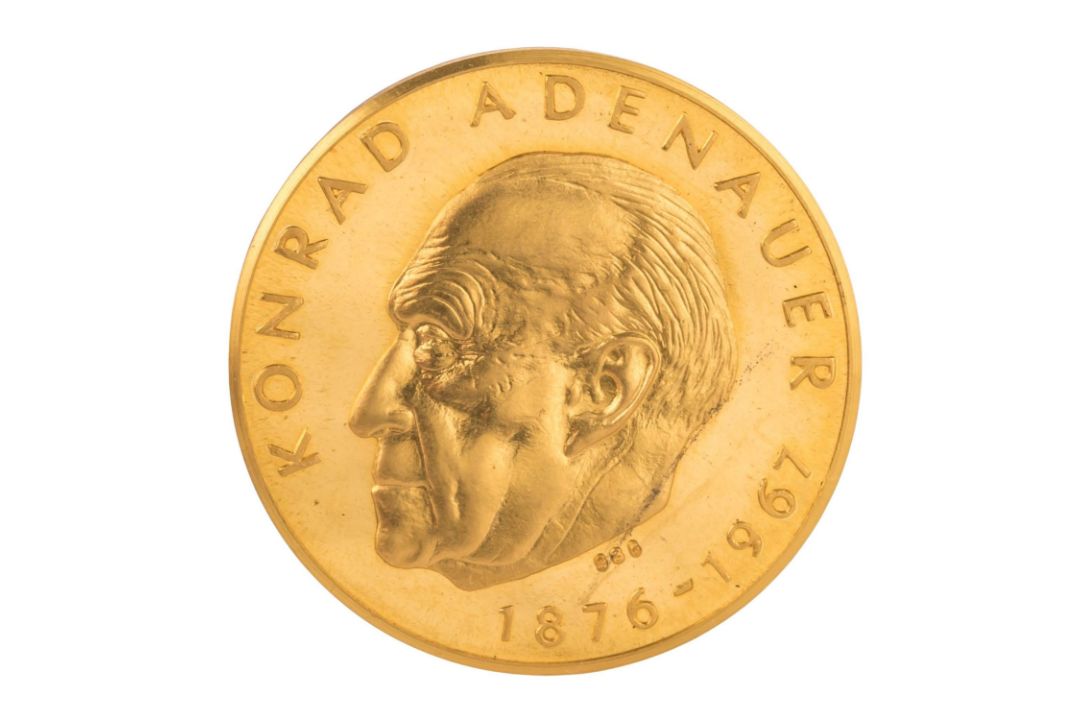 Konrad Adenauer (1876-1967), erster Bundeskanzler der BRD : Aus dem persönlichen Besitz - - Bild 10 aus 12