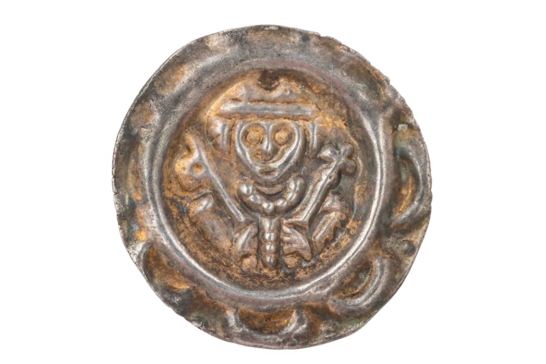 Bistum Augsburg - Brakteat, Siegfried von Rechberg (1208 - 1227), - Bild 1 aus 2