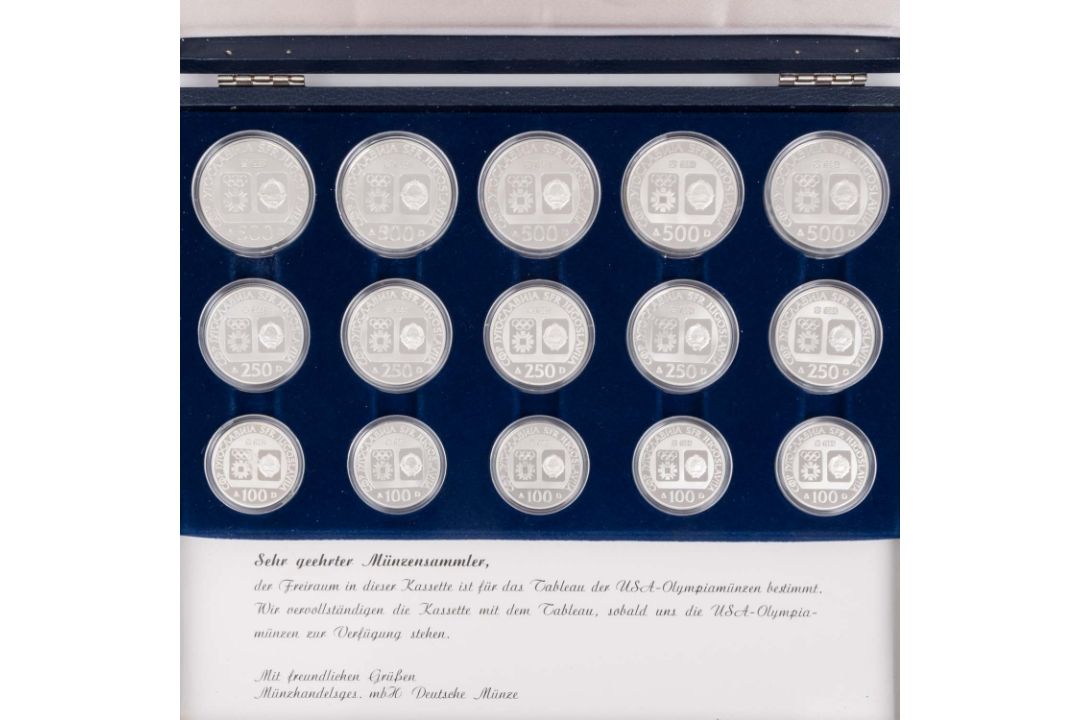 Olympische Spiele/SIlBER und GOLD Set 1983/1984, - Bild 5 aus 7