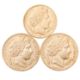 Frankreich - Kl. Lot / 2. Republik (1848-1852), 1x 10 Fr & 2x 20 Fr. 'Ceres' - Bild 1 aus 2