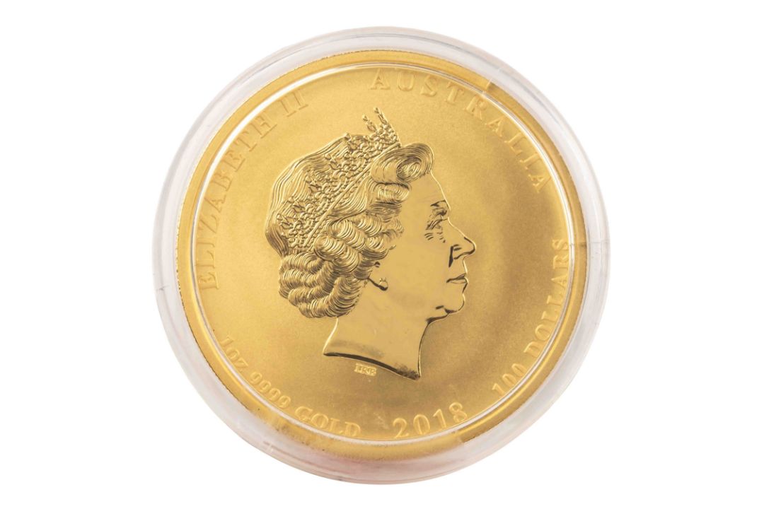 Australien/GOLD – 100 Dollars 2018, Year of the Dog,  - Bild 1 aus 2