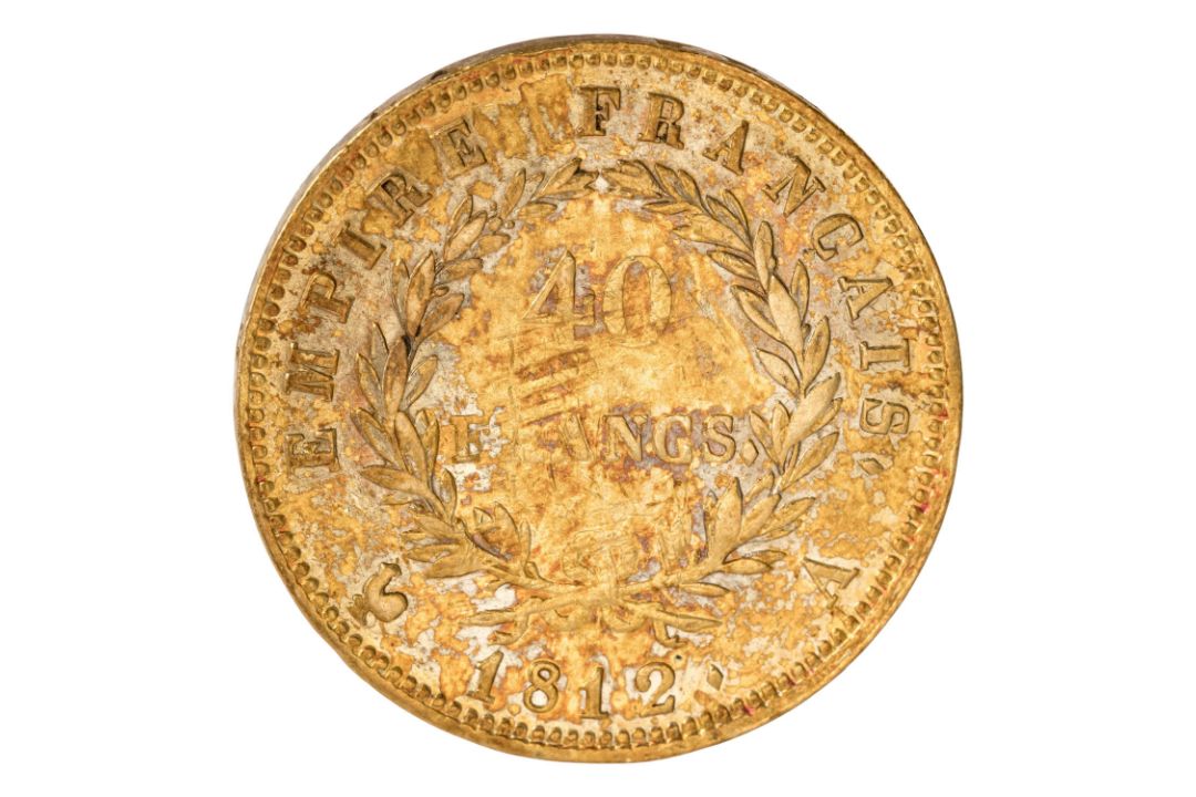 Frankreich /GOLD - Napoleon I. (1805-1814) 40 Francs 1812-A - Bild 2 aus 2