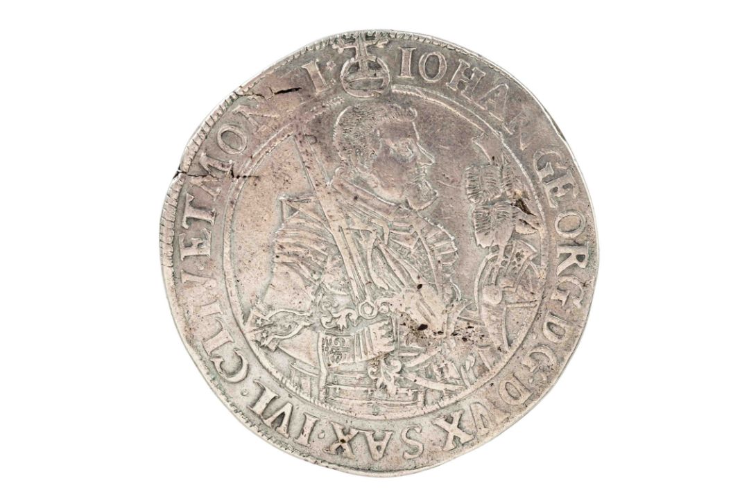 Altdeutschland - Sachsen, Albertiner - Johann Georg I. (1615-1656) Reichstaler 1653 - Bild 1 aus 2