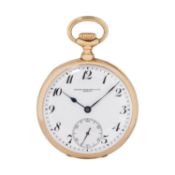 PATEK PHILIPPE Lépine Taschenuhr, späte 1910er Jahre.