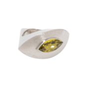 GEORG SPRENG "Augenring" mit Turmalin ca. 5 ct, 