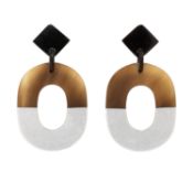 HERMÈS Ohrringe "ISTHME".