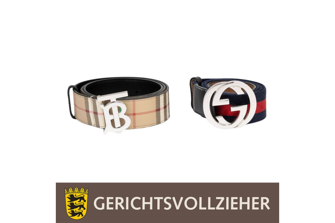 GUCCI / BURBERRY Gürtel Konvolut. - Bild 1 aus 3