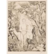PEINER, WERNER (1897-1984), "Adam und Eva im Paradies",