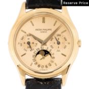 PATEK PHILIPPE extrem seltener Vintage Ewiger Kalender "Doré", Ref. 3941J. Frühe 2. Serie mit Box un