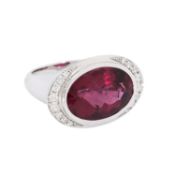 WEMPE Ring mit Rubellit 