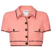 CHANEL BOUTIQUE VINTAGE Jacke, Gr. ca. 38, Koll.: P 1995.