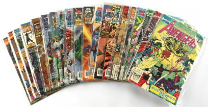 The Avengers - a group of 99 Copper and Modern-age comics featuring Nos. 367-402,