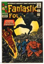 Fantastic Four No. 52 featuring 1st appearance of the Black Panther with classic Jack Kirby cover