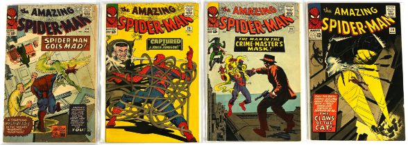 The Amazing Spider-Man Nos. 24, 25, 26, 30 - a group of 4 issues featuring 1st cameo appearance of