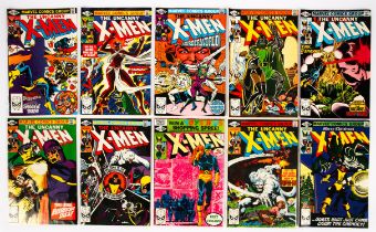 The Uncanny X-Men - a group of 20 issues between Nos. 138 - 158 featuring key issues and classic