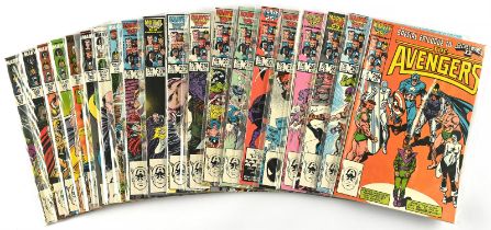 The Avengers Nos. 266-366 - a substantial sequential run of 101 Copper and Modern-age comics