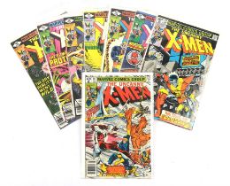 The X-Men Nos. 121 - 128: a sequential run of 8 issues featuring 1st full appearance of Alpha