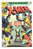 The X-Men No. 100 - key anniversary milestone issue featuring 1st battle between Old and New X-Men