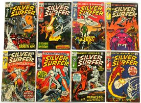 The Silver Surfer - a group of 8 issues between Nos. 6 - 18 featuring key 1st appearances and